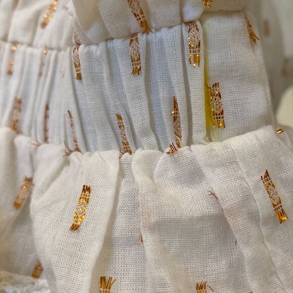 Ramy Brook Maxine Lurex Coverup Mini Dress Model Sample Sz S - Picture 15 of 16